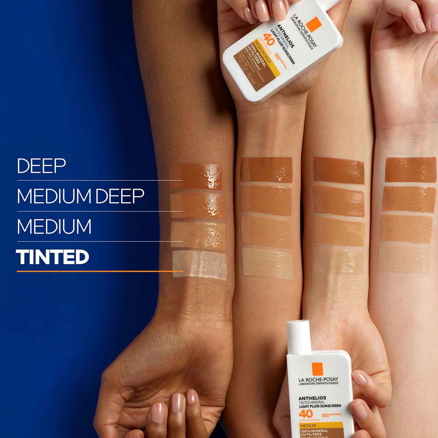 Anthelios Mineral Tinted Sunscreen for Face with SPF