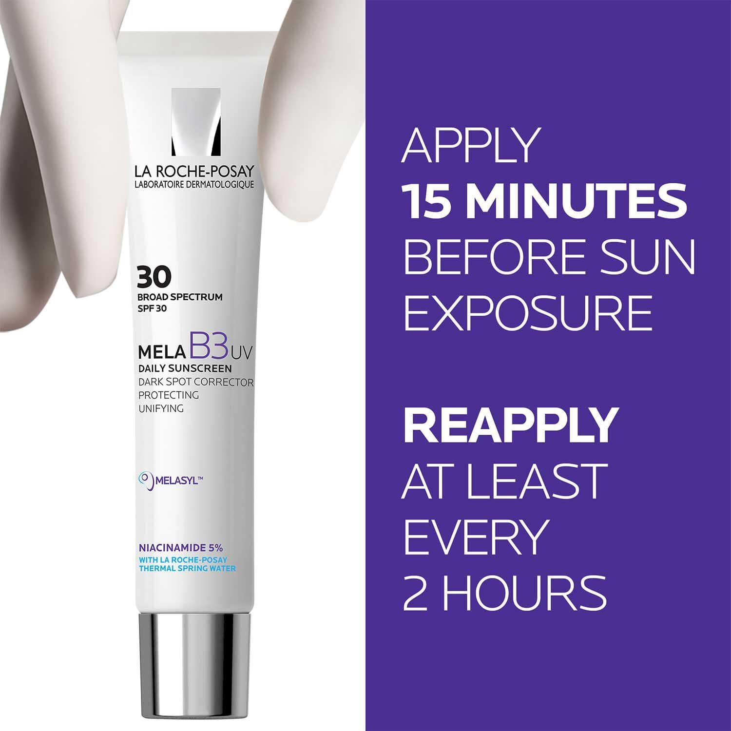 Mela B3 UV Daily Moisturizer SPF 30 With Melasyl™ + Niacinamide