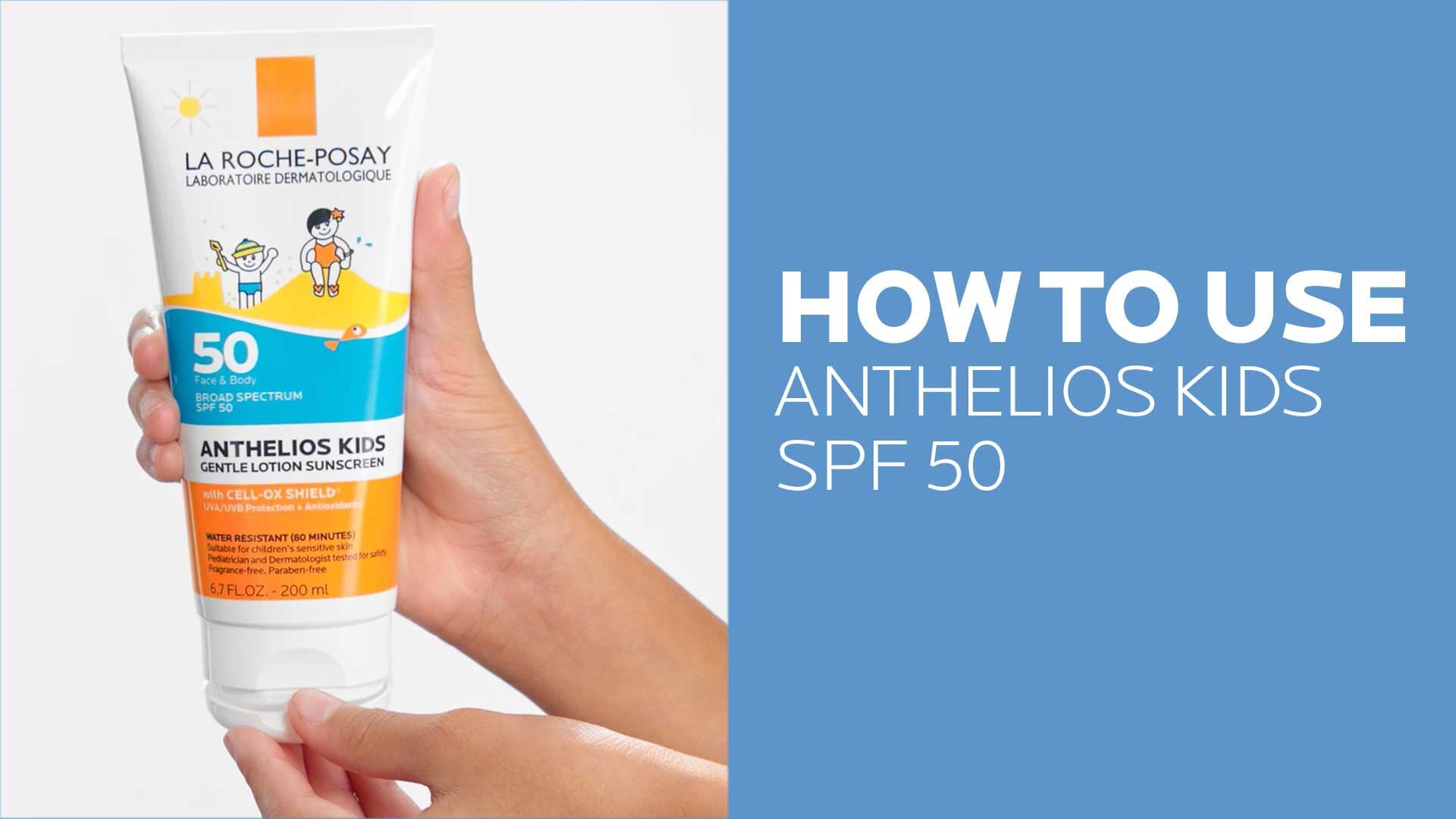 Anthelios Gentle Lotion Kids Sunscreen SPF 50
