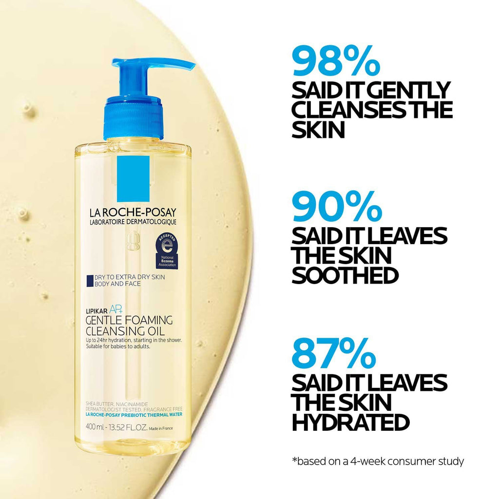 Lipikar AP+ Gentle Foaming Cleansing Oil