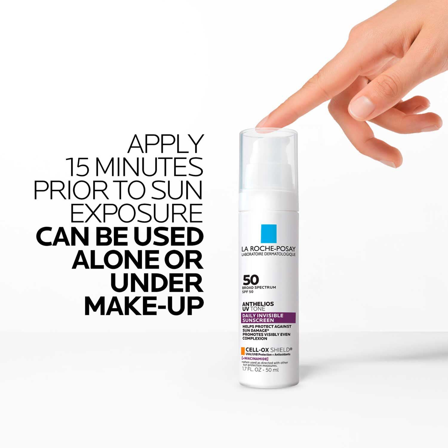Anthelios UV Tone Invisible Sunscreen SPF 50