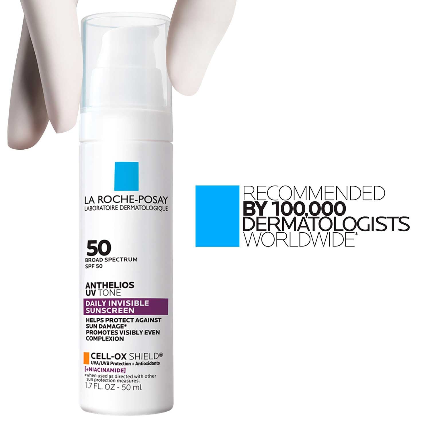 Anthelios UV Tone Invisible Sunscreen SPF 50