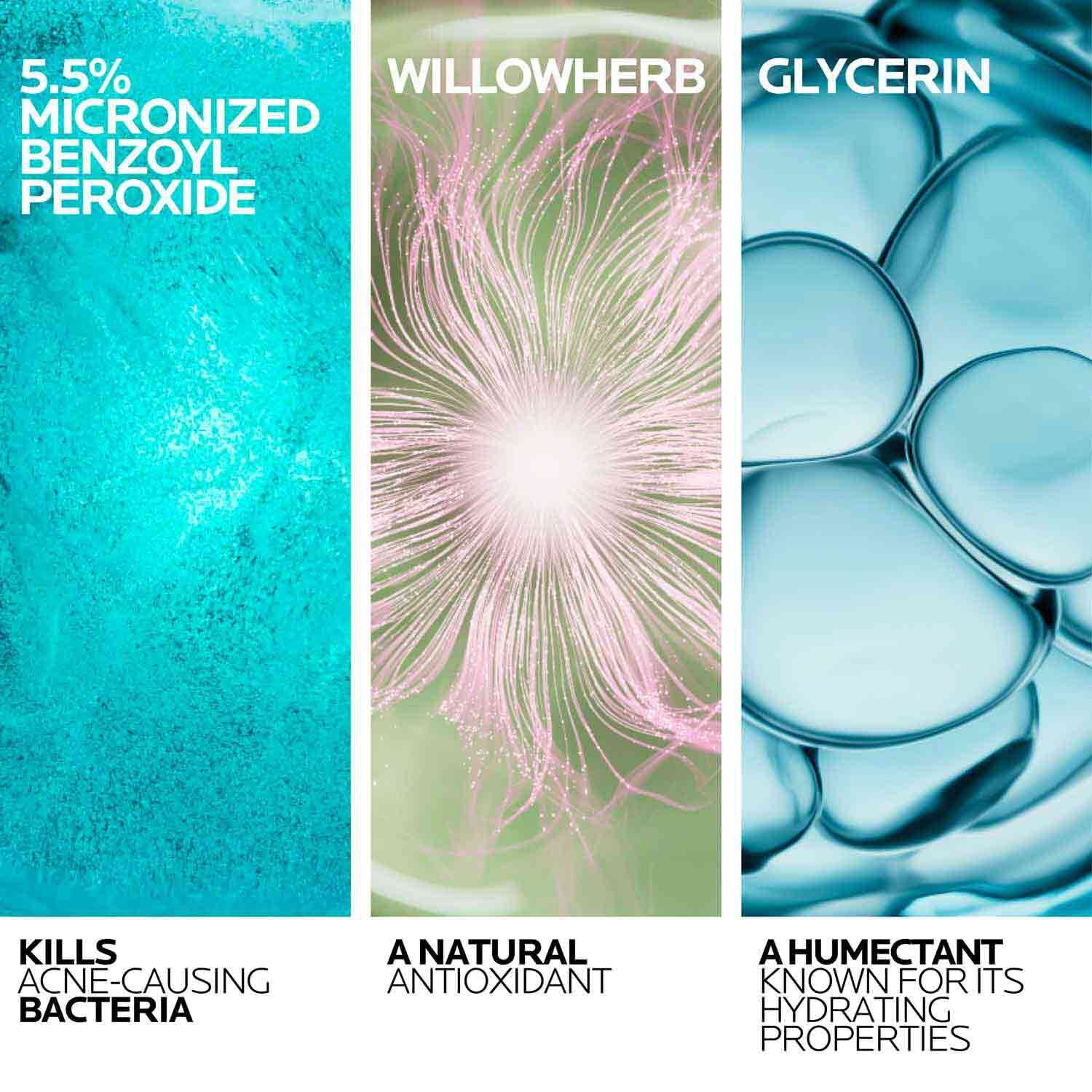 Effaclar BPO Multi-Target Acne Treatment with 5.5% Benzoyl Peroxide