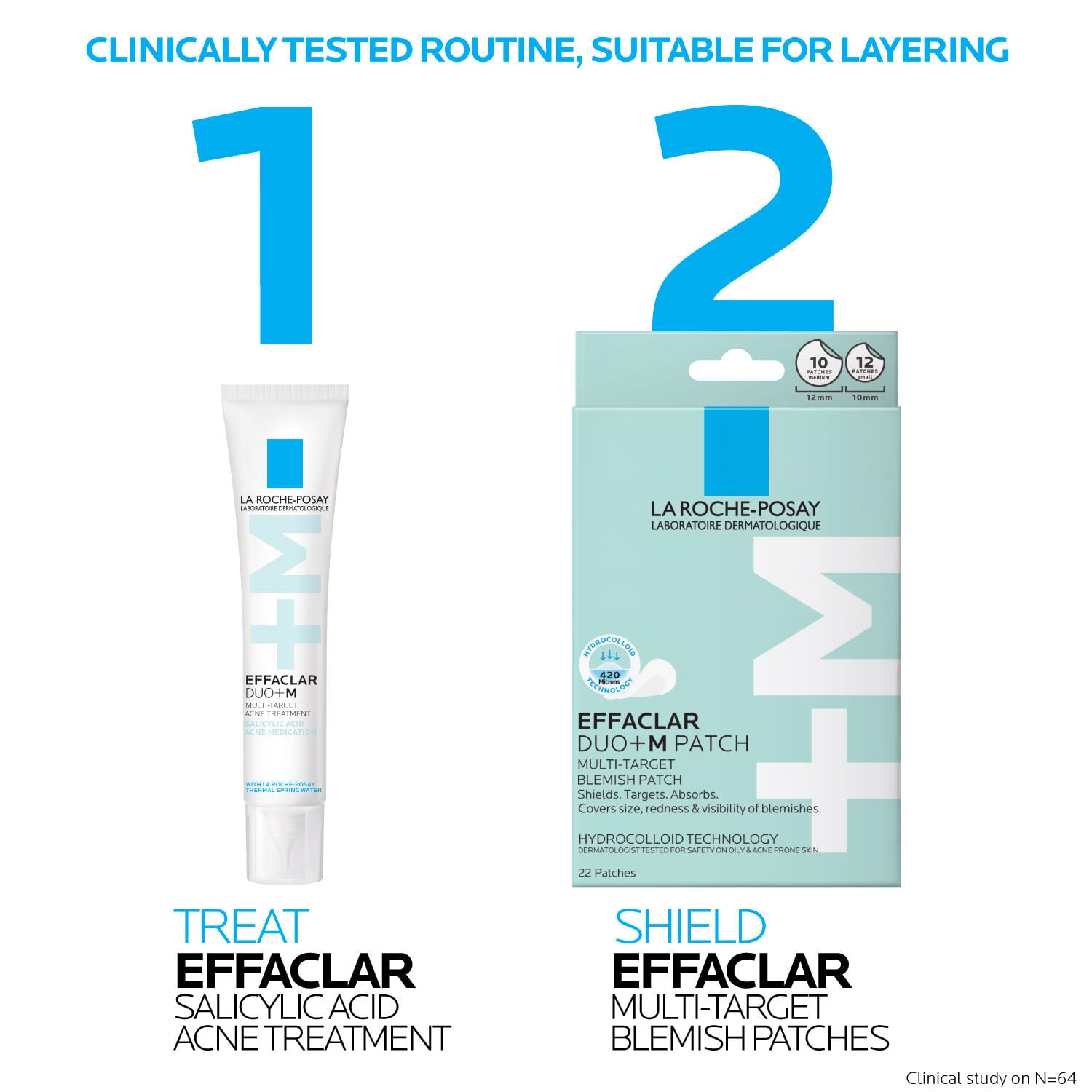 Effaclar Treat and Shield Routine