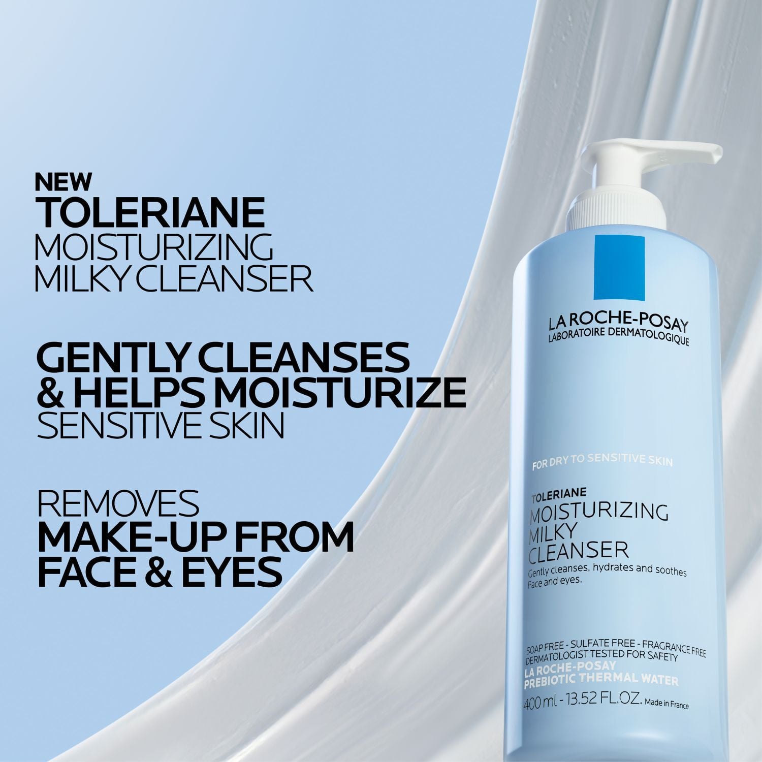 Toleriane Moisturizing Milky Facial Cleanser