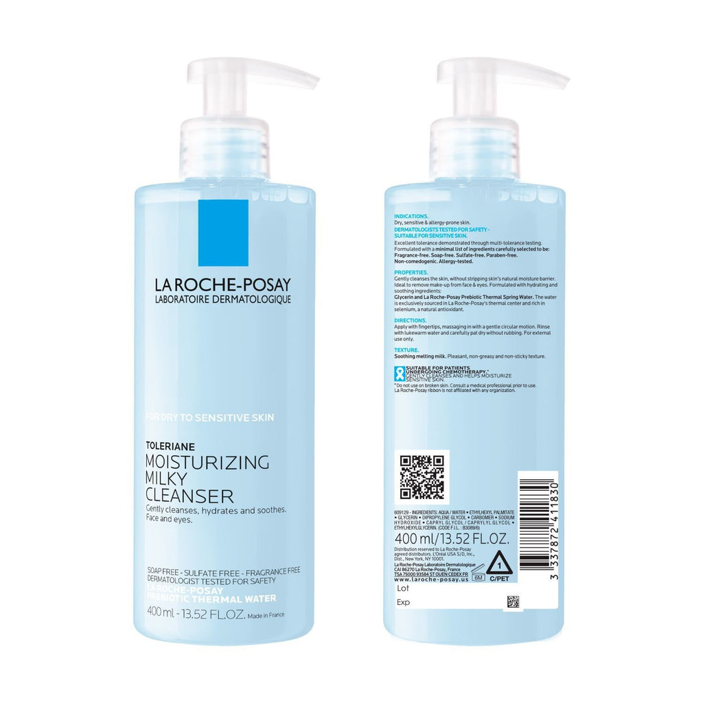 Toleriane Moisturizing Milky Facial Cleanser