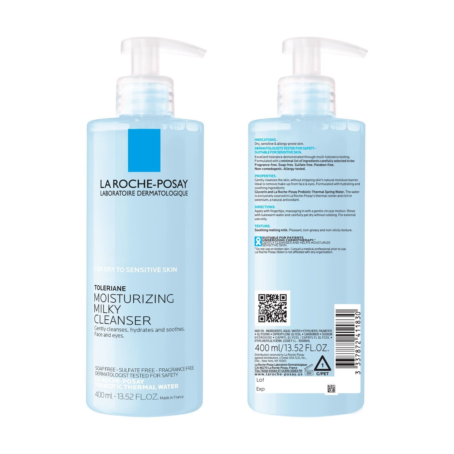 Toleriane Moisturizing Milky Facial Cleanser