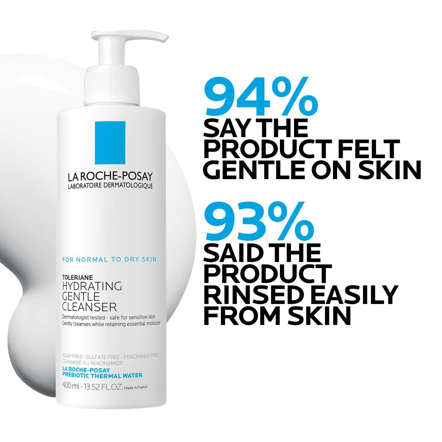 Toleriane Hydrating Gentle Cleanser & Double Repair Face Moisturizer SPF 30 Set