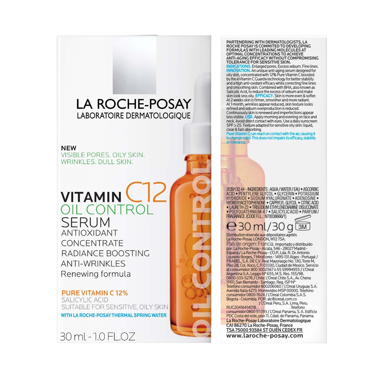 Vitamin C12 Oil Control Serum For Oily Skin