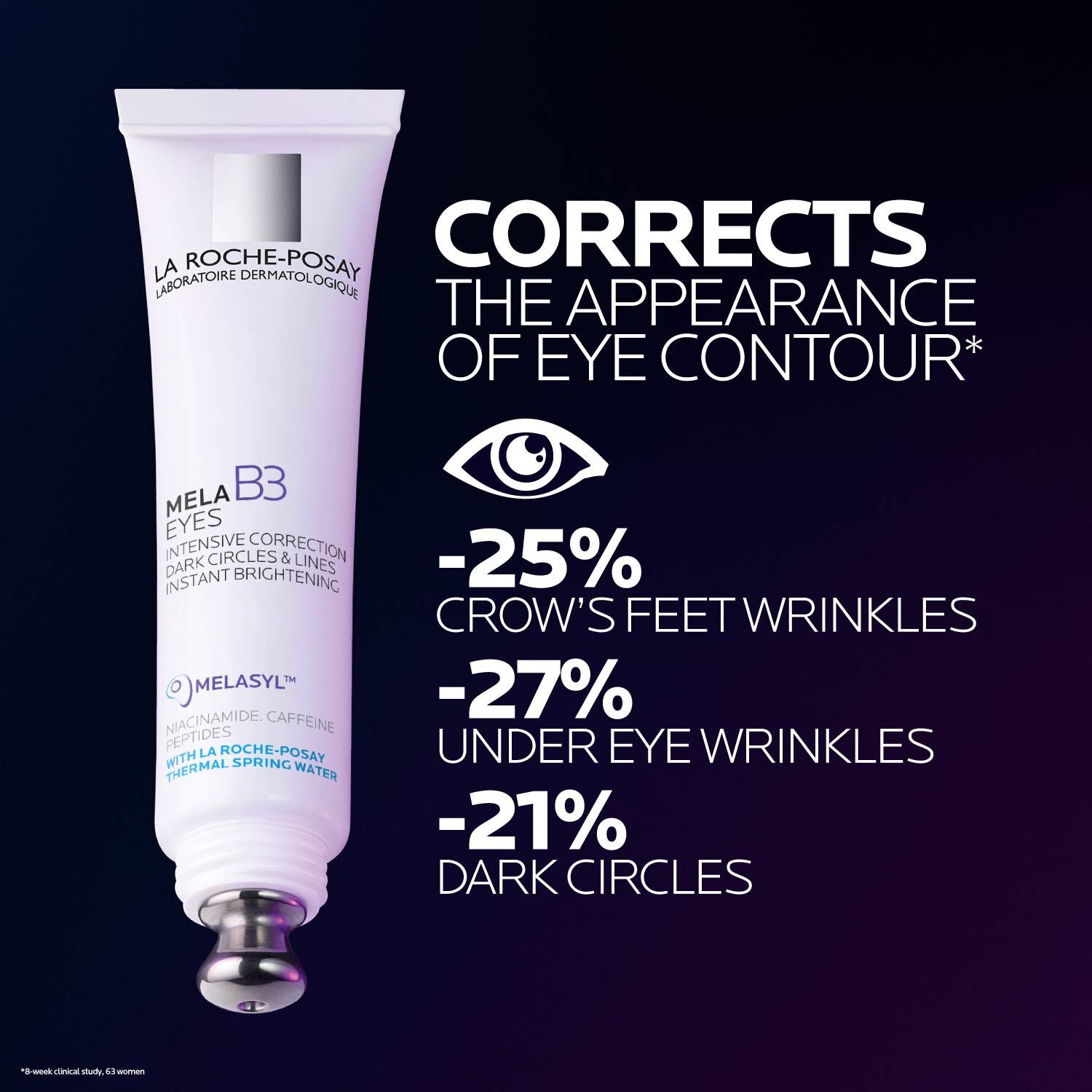 Mela B3 Eyes Discoloration Treatment with Melasyl™