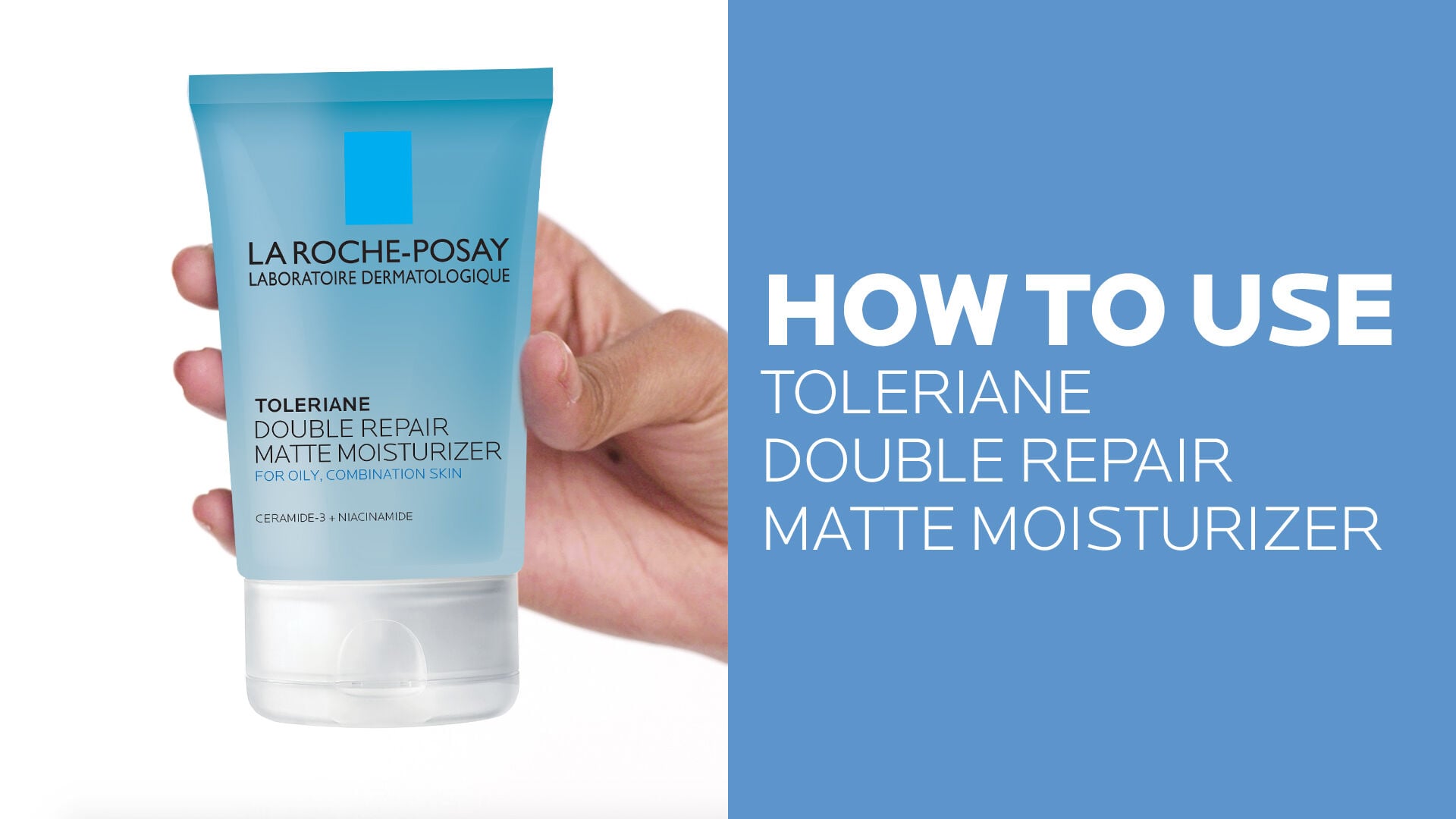Toleriane Double Repair Matte Face Moisturizer for Oily Skin