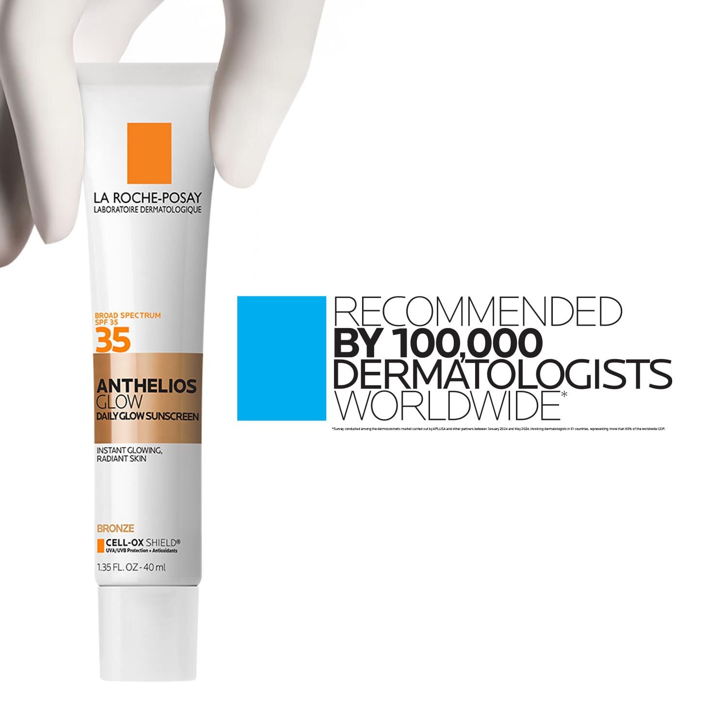 Anthelios Glow Face Sunscreen SPF 35