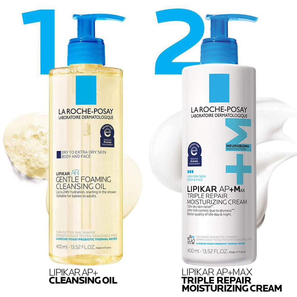 Lipikar AP+ Gentle Foaming Cleansing Oil