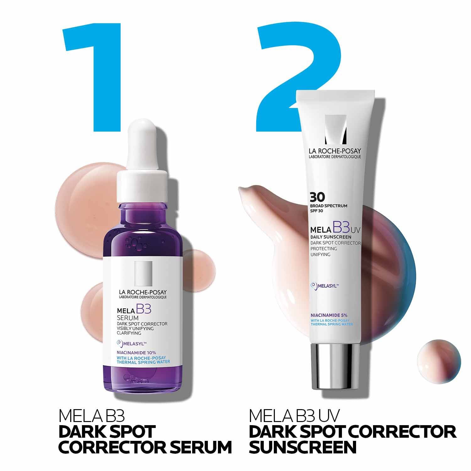 Mela B3 Dark Spot Serum & Mela B3 UV Daily Moisturizer With SPF 30